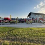 Brand im Dachbereich