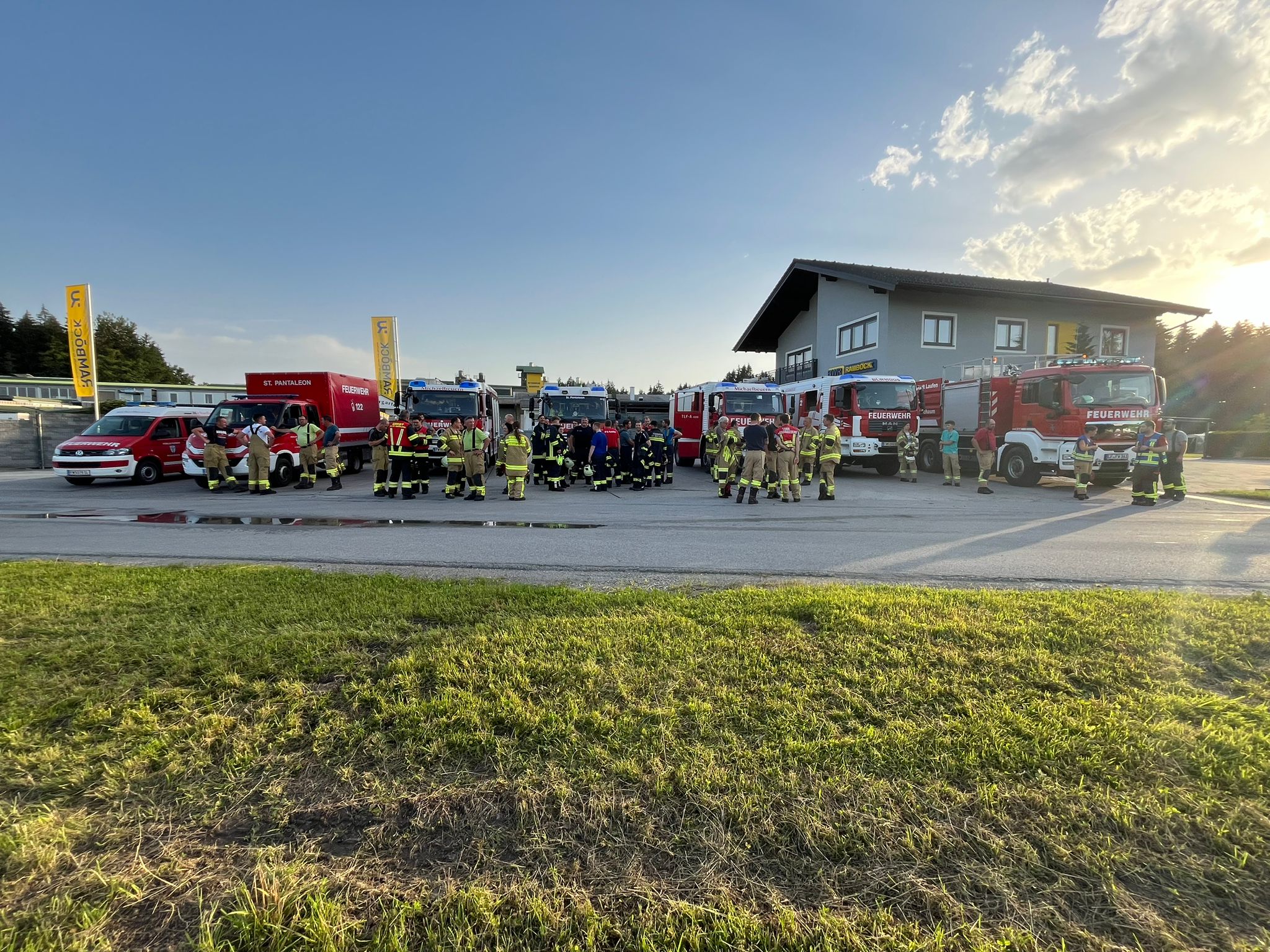 Du betrachtest gerade Brand im Dachbereich