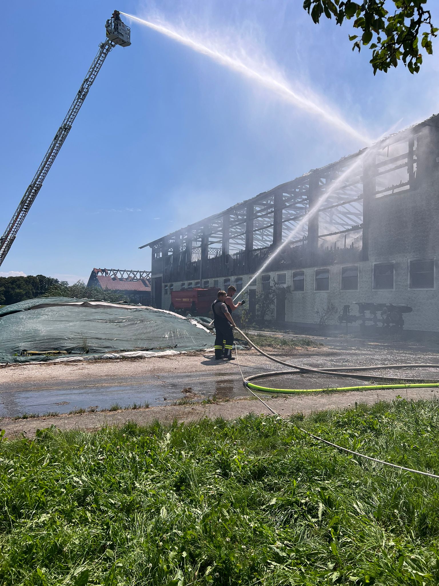 Du betrachtest gerade Brand landwirtschaftliches Objekt – Alarmstufe 3